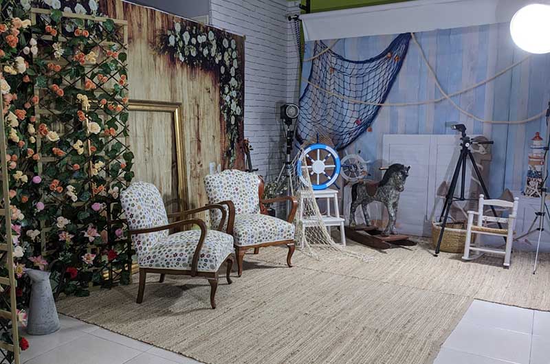 El estudio de ZONA Fotografía: luz controlada y ambiente tranquilo